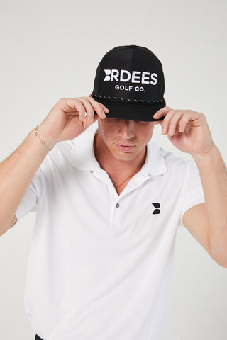 BRDEES Logo Performance Trucker - Black