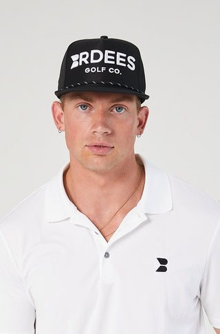 BRDEES Logo Performance Trucker - Black