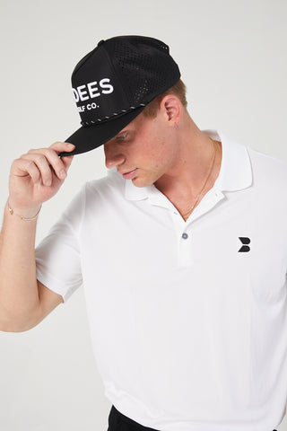 BRDEES Logo Performance Trucker - Black