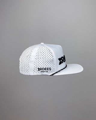 BRDEES Performance Trucker Snapback - White